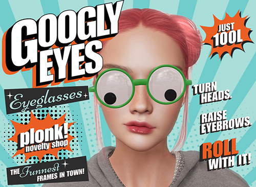 Plonk Googly Eye Glasses advertisement